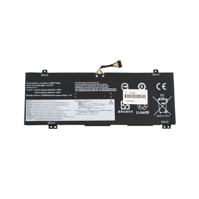 Батарея Lenovo Ideapad S530-13IML 13IWL Xiaoxin Air 13IWL L17M4PF0 L17C4PF0 2964mah 45Wh 15.36B Батарея Lenovo Ideapad S530-13IML 13IWL Xiaoxin Air 13IWL L17M4PF0 L17C4PF0 2964mah 45Wh 15.36B