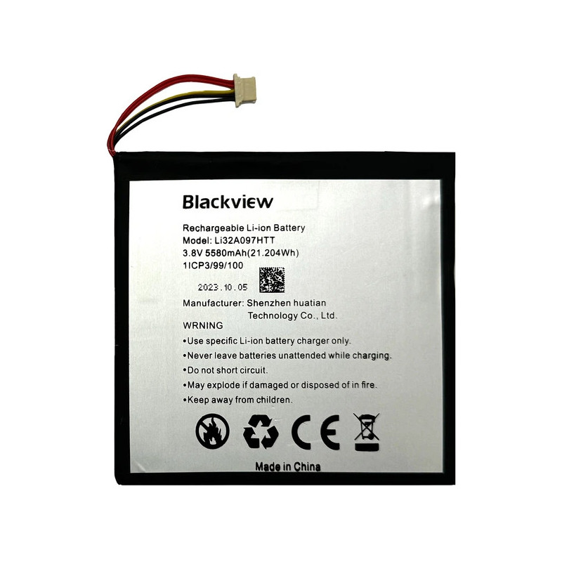Батарея Blackview Tab 5 Tab 6 Li32A097HTT 5580mah 3.8B