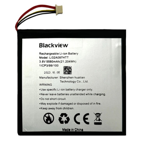 Батарея Blackview Tab 5 Tab 6 Li32A097HTT 5580mah 3.8B