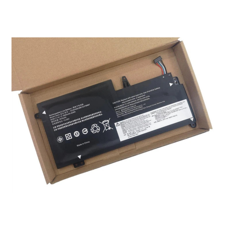 Батарея Lenovo ThinkPad S2 2nd Gen 01AV435 01AV400 01AV437 SB10K97592 SB10J78997 42Wh 11.4B 3685mah