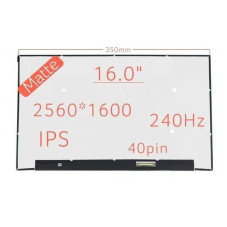 Матрица NE160QDM-NZ2 16.0 IPS 240Hz 2560×1600 WQXGA 40pin Slim narrow border 350mm 500nit 80 80 80 80 1200 1