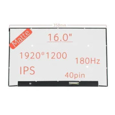 Матрица B160UAN08.3 16.0" IPS 180Hz 1920×1200 40pin Slim без дешифратора 300 cd m2 85 85 85 85 1200 1