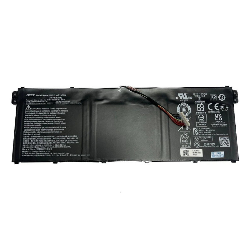 Батарея AP19B8M Acer Nitro 5 AN515-42 AN515-42 AN515-52 AN515-53 Aspire A315-58 A715-41 A715-42 56Wh KT0030G024 CN515-51