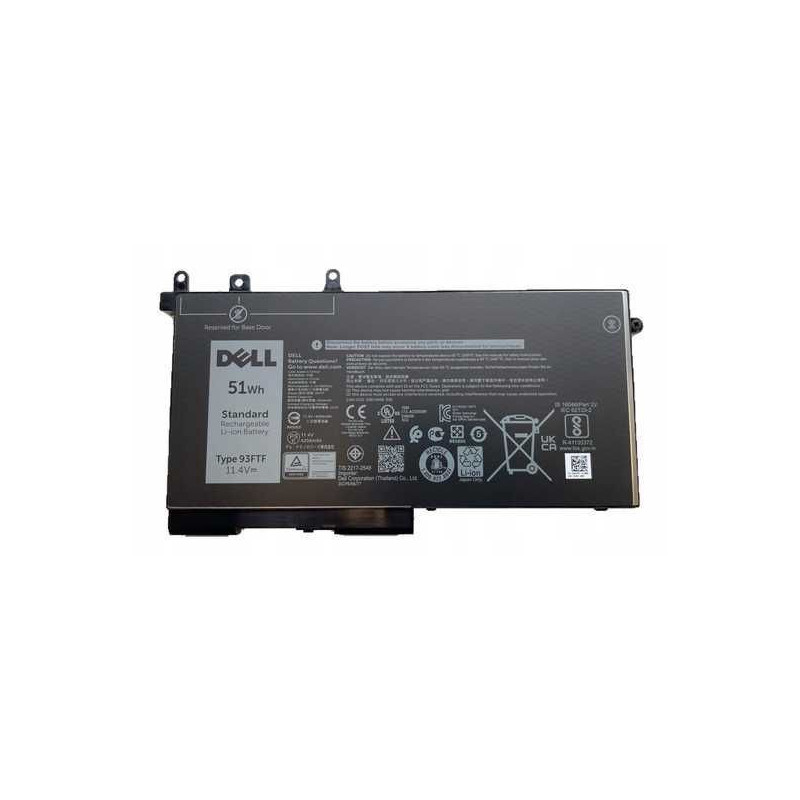 Батарея 93FTF Dell Latitude 5280 5290 5480 5490 5491 5495 5580 5590 5591 51Wh 0D4CMT 93FTF 083XPC 0DJWGP 0D4CMT