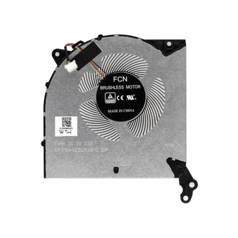 Вентилятор Lenovo Legion 5-15IMH6 82NL CPU Fan DFS5M325063B1C DC28000FAF0 5H40S20385