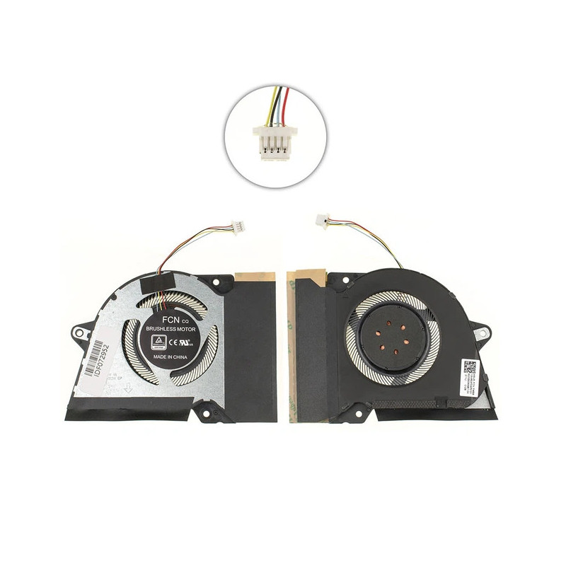 Вентилятор Asus CPU Fan 12V ROG Zephyrus G14 GA401IV GA401II 13NR03F0AP0101 DFSCK22105182H 13NR03F0AM0801 6033B008490