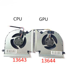 Вентилятор кулер для MSI GE66 GP66 GL66 MS-1541 MS-1542 PABD08008SH N453