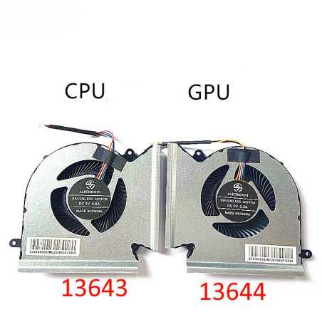 Вентилятор кулер для MSI GE66 GP66 GL66 MS-1541 MS-1542 PABD08008SH N453