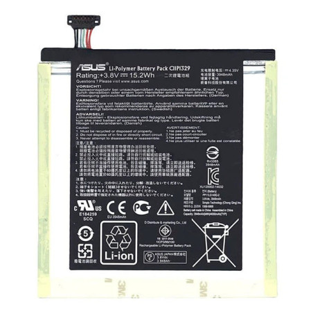 Батарея Asus MeMO Pad 8 ME181CX C11P1329 3948mah 15.2Wh 3.8B