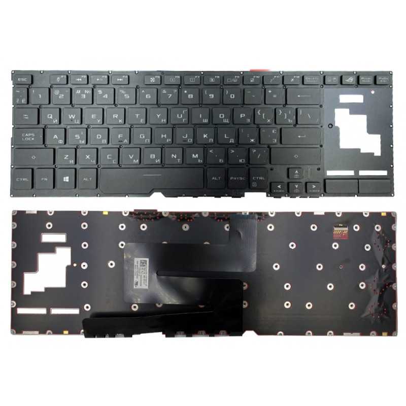 Клавіатура Asus ROG Zephyrus S GX701 GX701GX GX701GXR GX701GWR GX701GVR GX701LWS GX701GWDB з RGB підсвітко