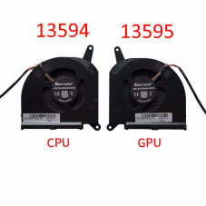 Вентилятор Gigabyte Aorus 15G 15P 17G 17P KB RX7G RX5G RP77 DFSCK22D05883Q 10мм CPU 12V fan FNGS