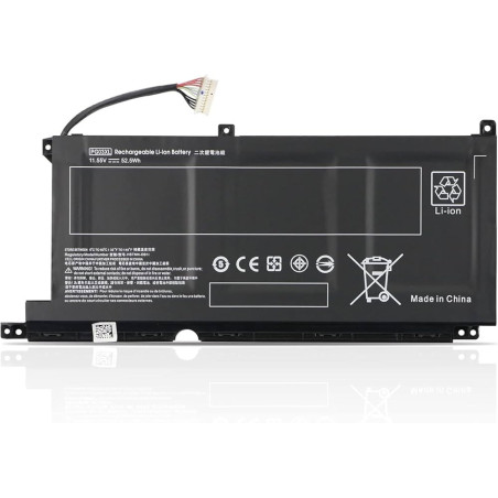 Батарея HP Pavilion Gaming 15-EC HSTNN-OB1I HSTNN-DB9G L48430-AC1 L48430-AC2 L48495-005 PG03XL 4323mah 52.5Wh 11.55B