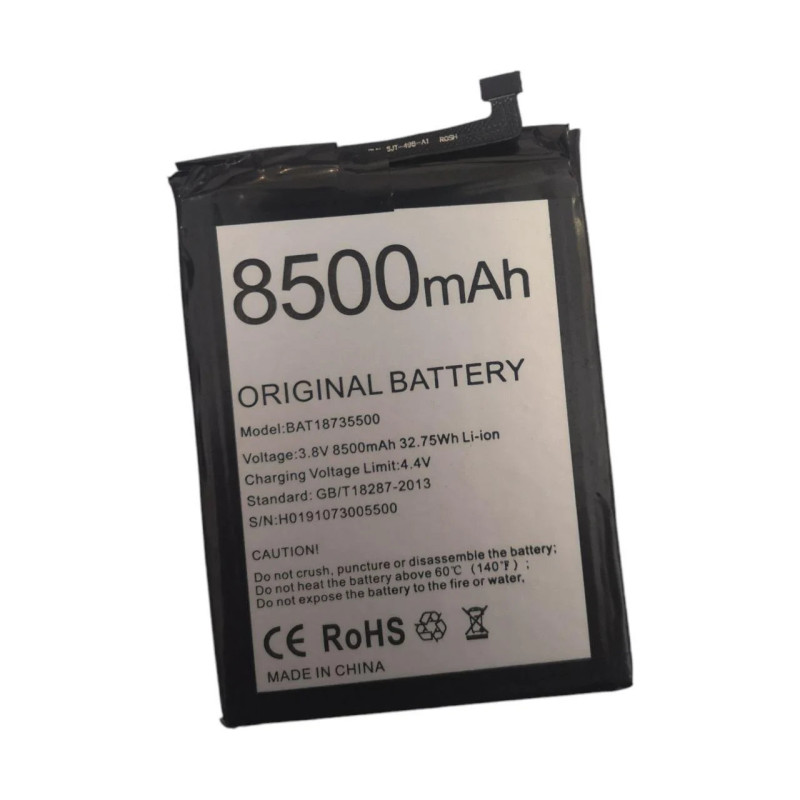 Батарея Doogee S97 S97 Pro BAT21ZN1318500 8500mah 3.85B