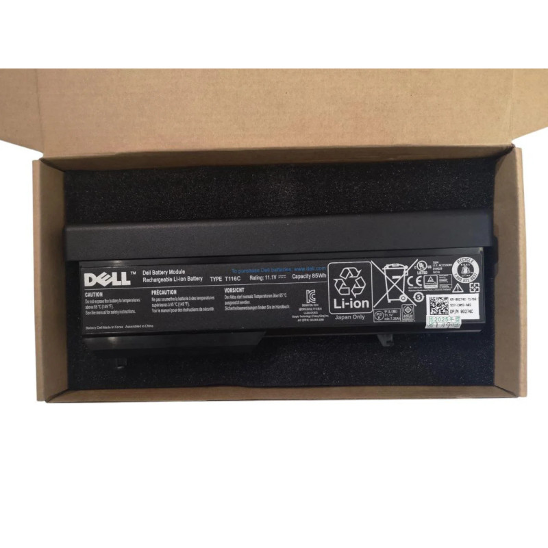Батарея DELL Vostro 1310 1320 1510 1520 2510 U661H 85WH K738H T112C T114C T116C 7500mah 85Wh