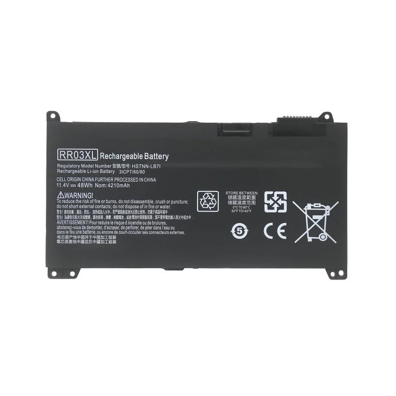 Батарея HP ProBook 430 HSTNN-LB7I HSTNN-PB6W HSTNN-UB7C RR03XL HSTNN-Q04C 2UA28UT 2TT74UT HSTNN-I74C 4210mah 48Wh 13.05B