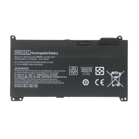 Батарея HP ProBook 430 HSTNN-LB7I HSTNN-PB6W HSTNN-UB7C RR03XL HSTNN-Q04C 2UA28UT 2TT74UT HSTNN-I74C 4210mah 48Wh 13.05B