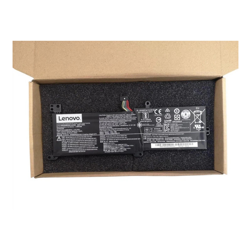 Батарея Lenovo IdeaPad 320-14 L16C2PB1 L16L2PB1 L16M2PB1 V15-IIL-82C500VHPE 320-15IAP-80XR018EYA 4510mah 35Wh Type-B 7.6