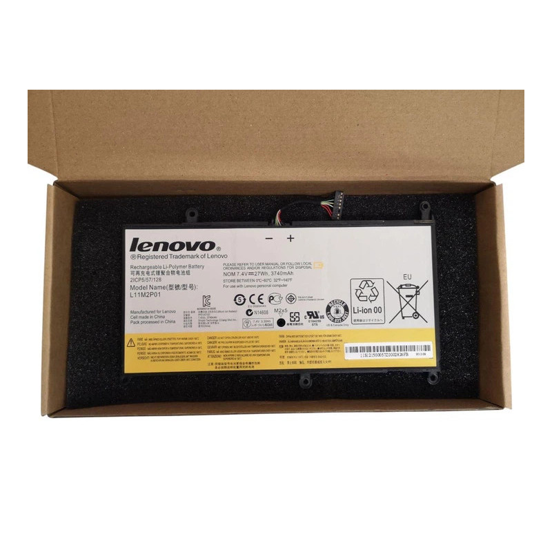 Батарея Lenovo IdeaPad S200 S206 L11M2P01 3740mah 27Wh 7.4B