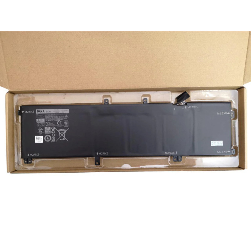 Батарея DELL XPS 15 9530 9535 P31F Precision M3800 T0TRM TOTRM 245RR Y758W OH76MV H76MV CN-0T0TRM 7810mah 91Wh 11.1В