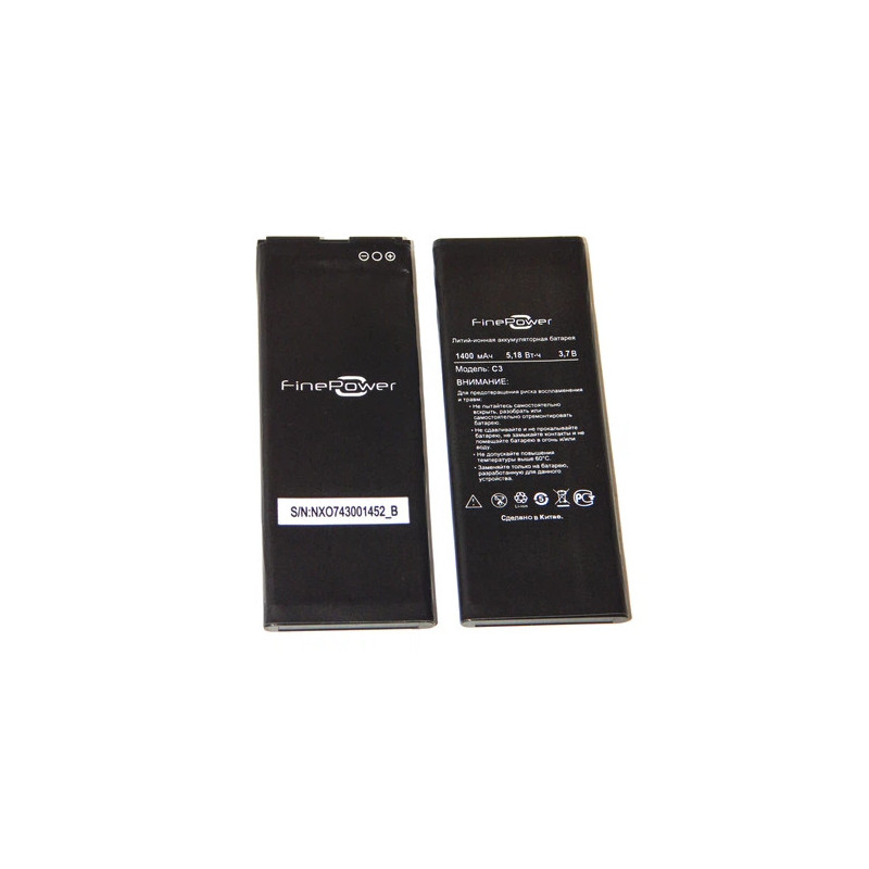 Батарея FinePower C3 3.7В 1400mah