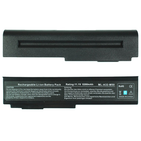 Батарея Asus N43 N43Sm N43Sn 07G016000531 PANA NCR18650A 3S2P H 5200mah 10.8B