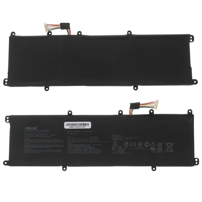 Батарея Asus BX530 BX530UQ RX530UQ U5100UQ BX530UX 0B200-02390300 0B200-02390200 0B200-02390000 4335mah 11.55B