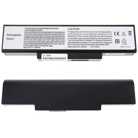Батарея Asus N73 N73Jg N73Jn N73Jq 07G016CQ1875 4400mah 11.1B