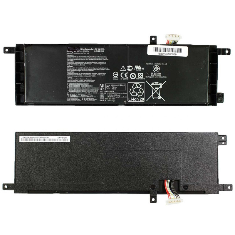 Батарея Asus X553MA X553SA X553 0B200-00840000 0B200-00840300 0B200-00840600 0B200-00840100 0B200-00840700 4000mah 7.2B