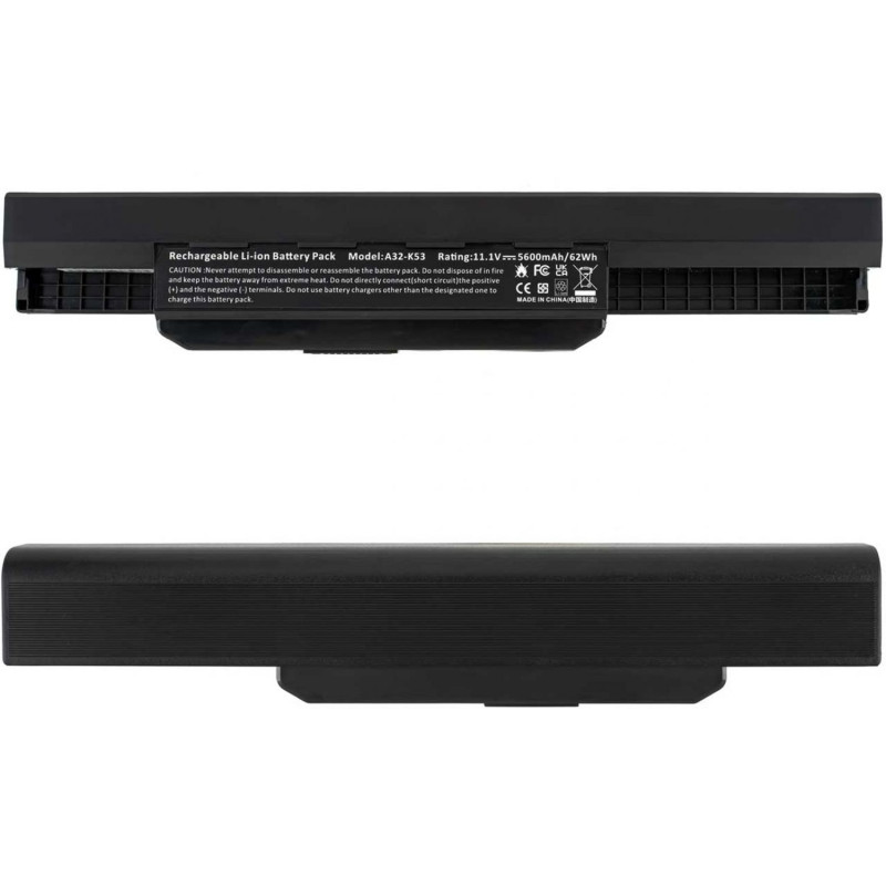 Батарея Asus K53E 07G016H31875 07G016HG1875 07G016HK1875 07G016JD1875 07G016JE1875 3869087 4566195 4732424 5600mah 11.1B