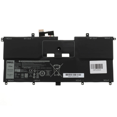 Батарея Dell XPS 13 9365 NP0V3 NNF1C 5940mah 7.6B