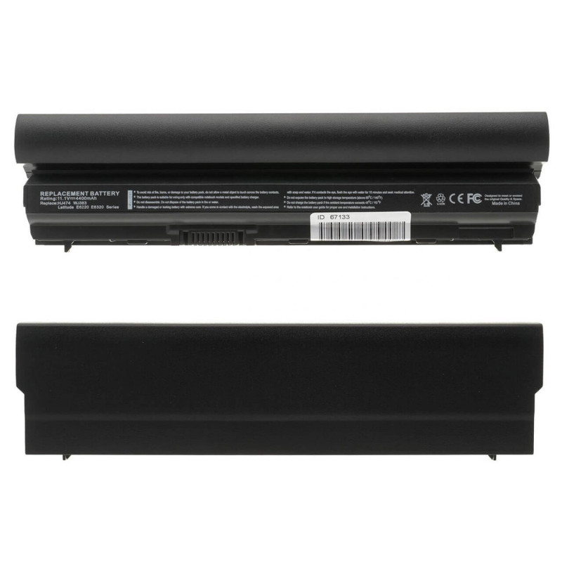 Батарея Dell Latitude E6230 FRR0G RFJMW 09K6P 9P0W6 F7W7V HGKH0 RCG54 CWTM0 FHHVX KFHT8 V7M6R Y0WYY Y61CV 4400mah 11.1B