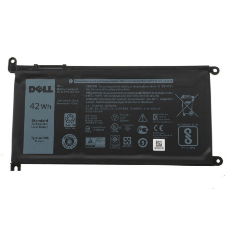 Батарея Dell Inspiron 15 3582 T2JX4 WDXOR WDX0R 3CRH3 CYMGM 8YPRW C4HCW CYMGM FC92N T2JX4 Y3F7Y FW8KR 3500mah 11.4B