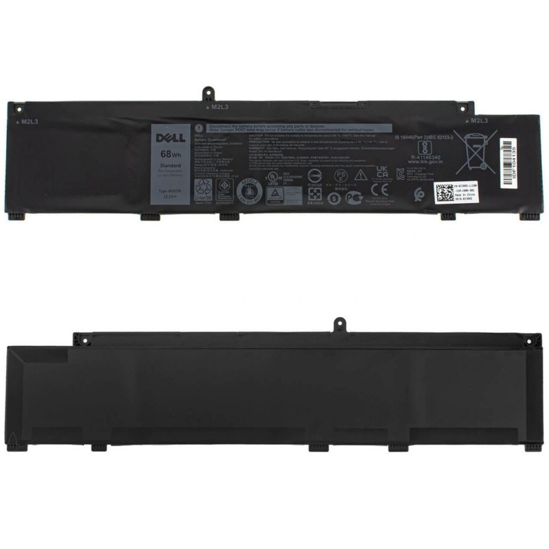 Батарея DELL G3 15 3500 G7 7790 G5 15 5500 15 3500 GN3500EDFRS 0JJRRD 4ICP6 55 74 72WGV JJRRD MV07R W5W19 4250mah 15.2B