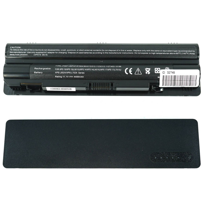 Батарея Dell XPS L701X 312-1123 312-1127 J70W7 JWPHF R795X WHXY3 8PGNG FP4TP R4CN5 4400mah 11.1B