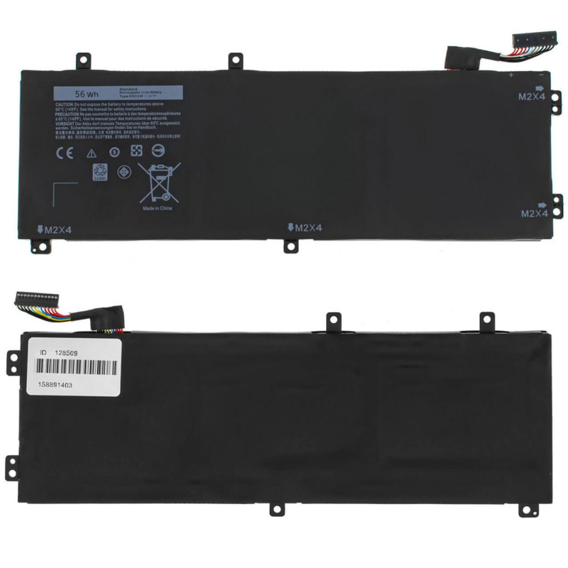 Батарея DELL XPS 15 9550 15-9550-D1828 15-9550-D1528 062MJV 1P6KD 4GVGH 62MJV M7R96 P56F P56F001 RRCGW 4865mah 11.4B