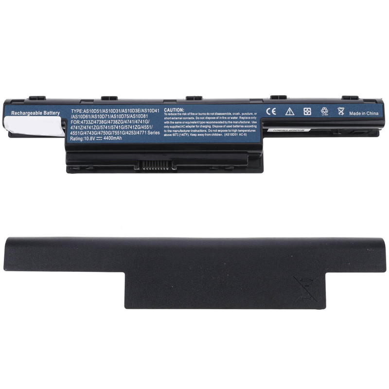 Батарея Acer TravelMate 8473 8473G 8573 8573G 8473TG 8473G 8473T 8573G 4400mah 11.1B