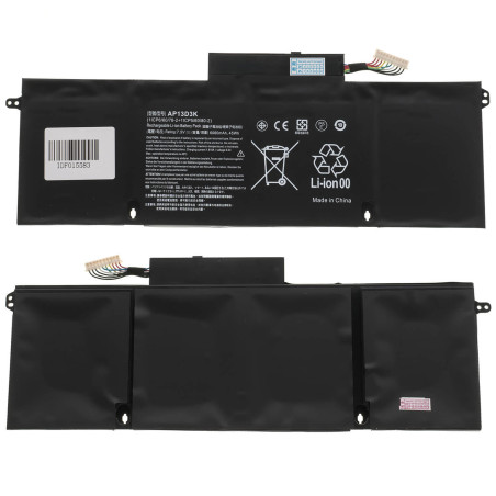 Батарея Acer Aspire S3-392 S3-392G AP13D3K 6060mah 7.5B