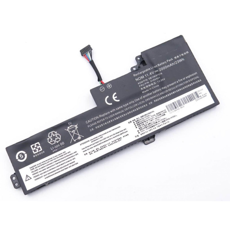 Батарея Lenovo ThinkPad T480 01AV421 2000mah 11.4B