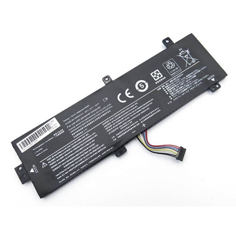 Батарея Lenovo IdeaPad 510-15ISK 310-15IAP 5B10K87722 5B10K88299 L15C2PB5 L15C2PB7 L15L2PB4 5B10K90787 3950mah 7.6B