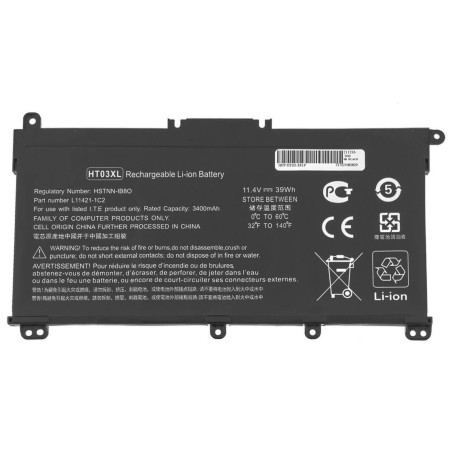 Батарея HP HSTNN-OB1E HSTNN-OB1H HSTNN-UB7J HSTNN-UB7Q HSTNN-UB7X HT03041XL HT03XL L11119-855 L11119-856 L11119-857