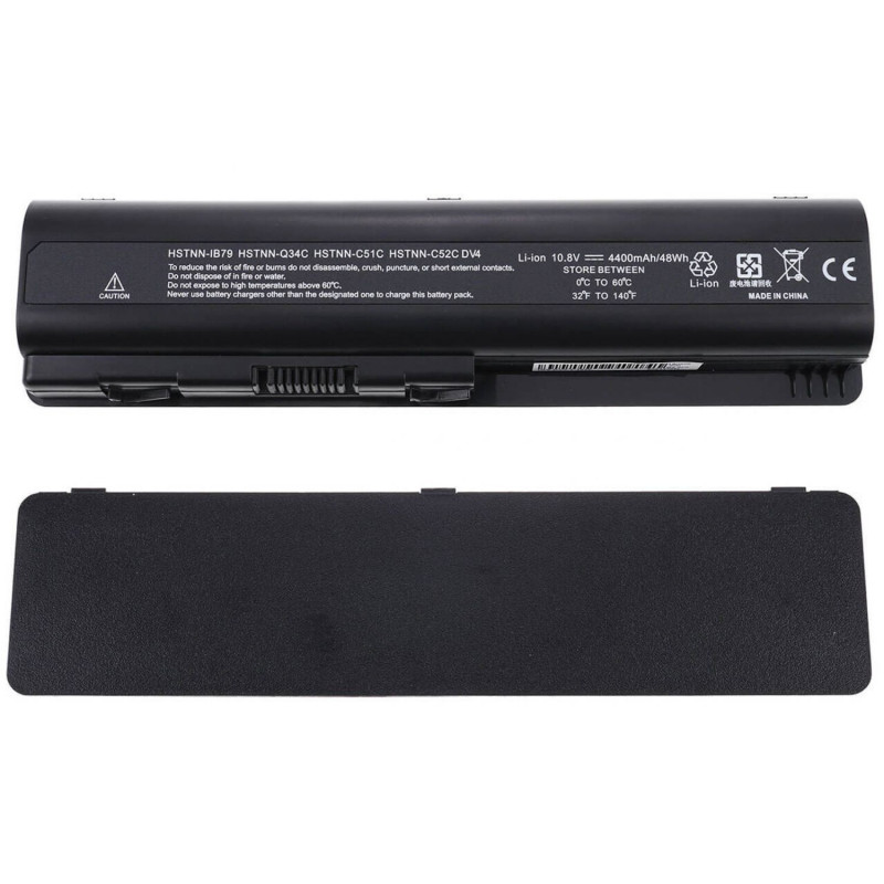 Батарея HP Pavilion dv6-1000 dv6-1100 dv6-1200 dv6-1300 dv6-1400 597598-001 597598001 4400mah 10.8B