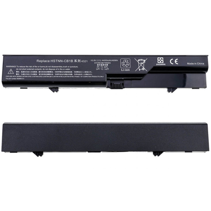 Батарея HP Compaq 320 321 325 326 420 421 593572-001 593572001 4400mah 10.8B