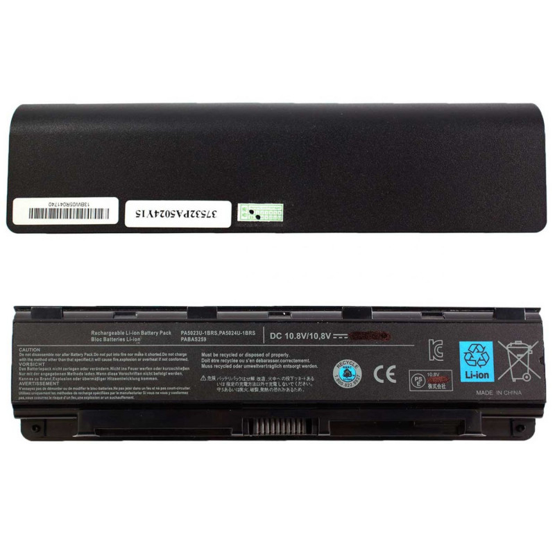Батарея Toshiba Satellite Pro S870D PA5024 PA5024U PA5023U-1BRS PA5024U-1BRS PA5025U-1BRS PA5026U-1BRS 4400mah 10.8B