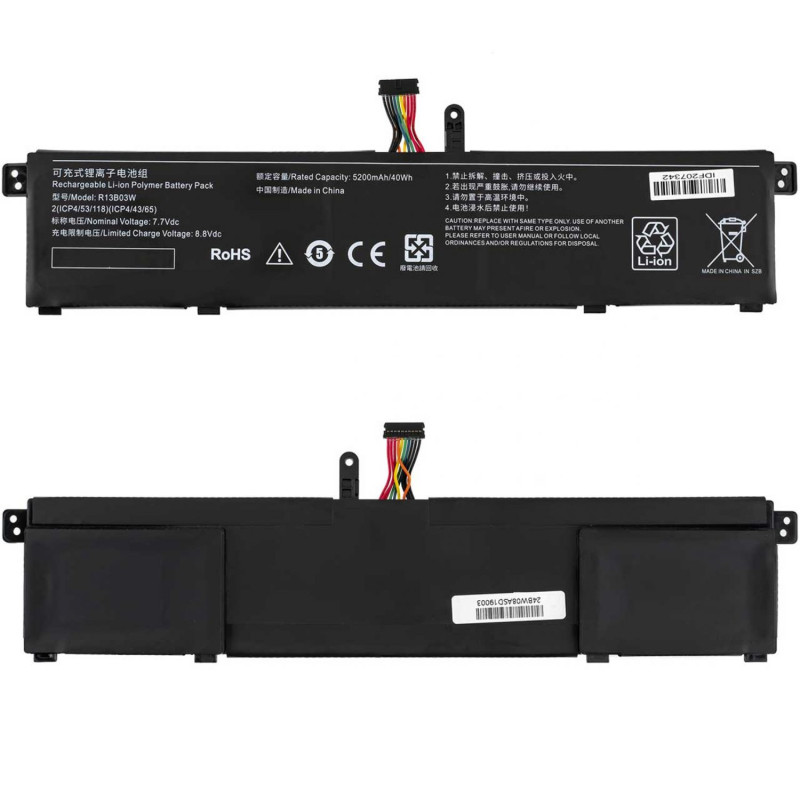 Батарея Xiaomi RedmiBook 13 R13B03W 5200mah 7.7B