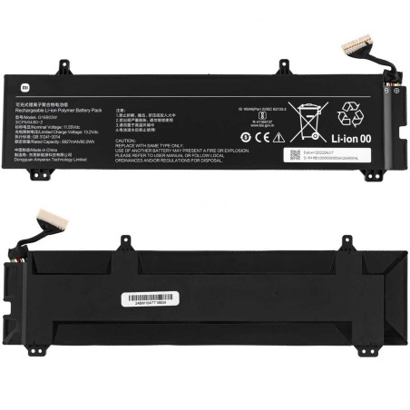 Батарея Xiaomi Redmi G Pro 2022 G16B03W 6900mah 11.5B
