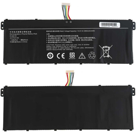 Батарея Xiaomi R14B01W Xiaomi Mi RedmiBook 14 Xiaomi Mi RedmiBook 16 2800mah 15.2B