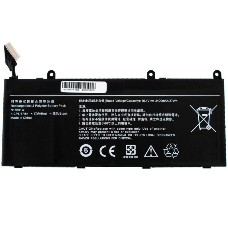 Батарея Xiaomi Mi Notebook Pro 15.6 R15B01W 7800mah 7.6B