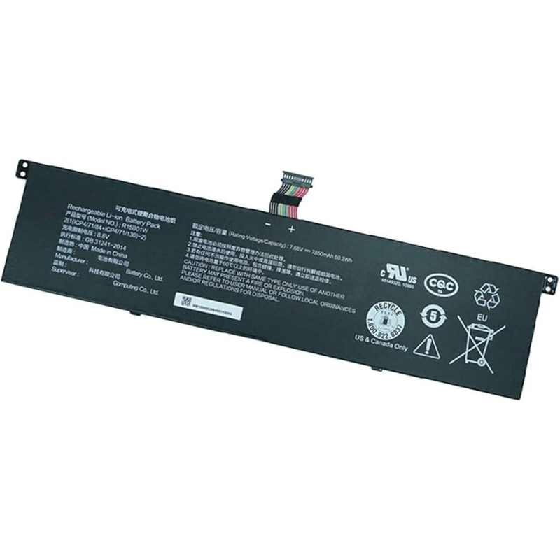 Батарея Xiaomi Mi Notebook Pro 15.6 R15B01W 7900mah 7.6B