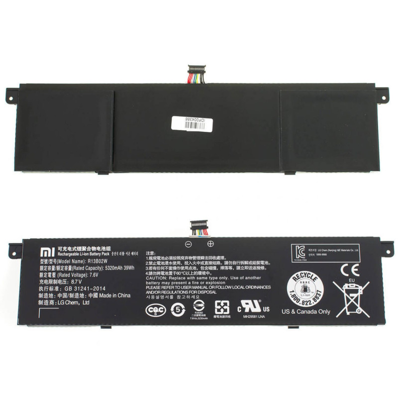 Батарея Xiaomi RedmiBook 13 R13B03W 5320mah 7.7B