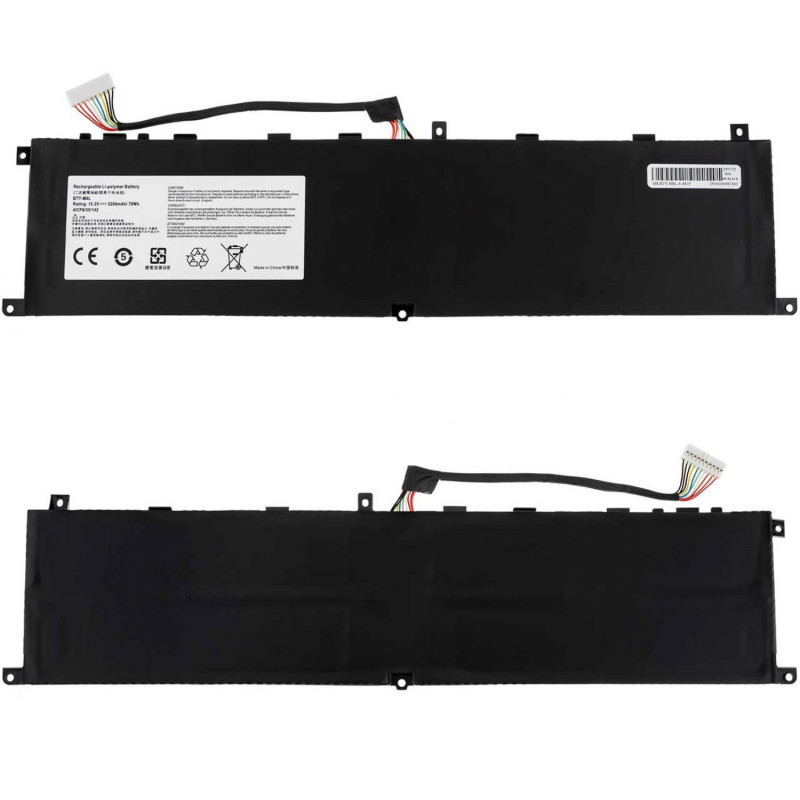 Батарея MSI PS65 PS63 4ICP8 35 142 BTY-M6L ICP 8 35 142 MS-16Q21 5200mah 15.2B